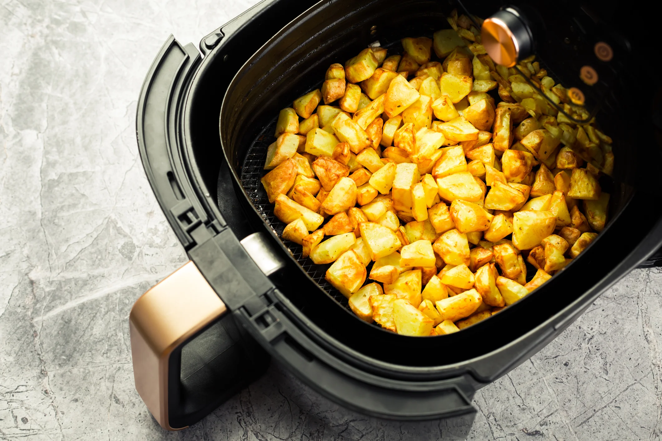 Mandioca Frita na Airfryer