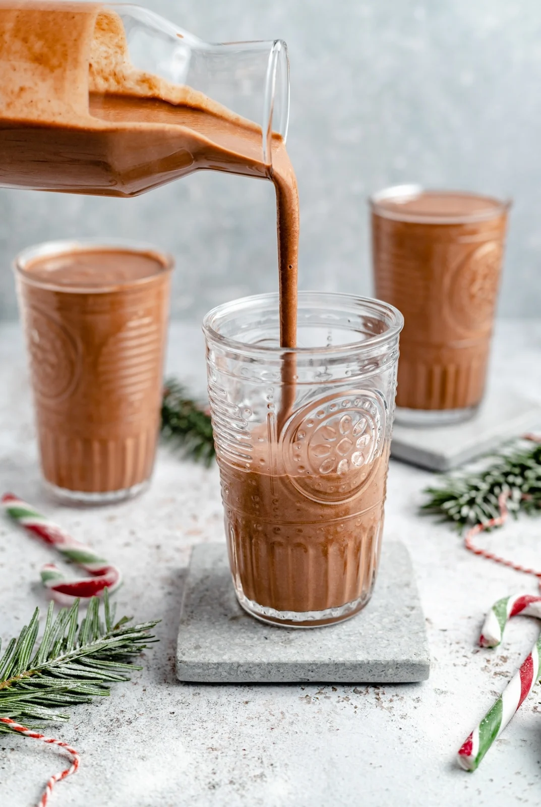 Smoothie de Chocolate com Menta